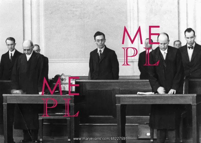 : Sentencing in the trial of Catholics in Berlin, 1937 : Sentencing in the trial of Catholics in Berlin, 1937