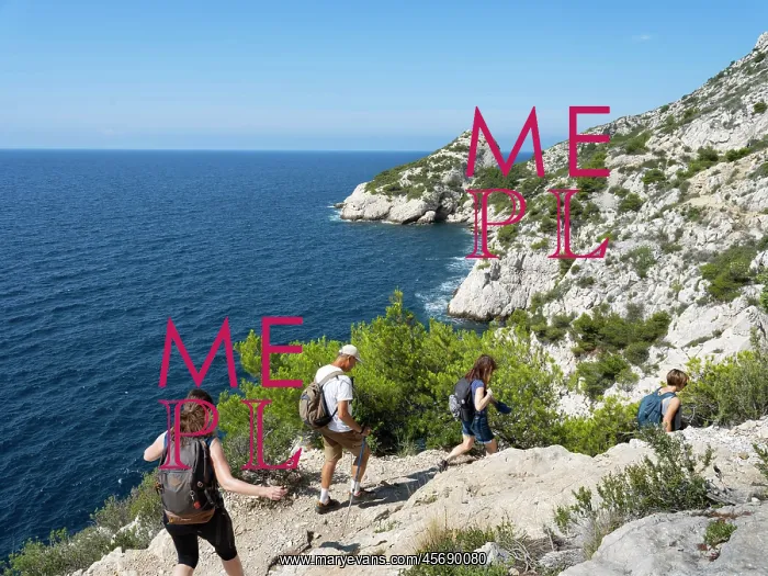 : Sentier des Douaniers, Cote Bleue, Provence, France : Sentier des Douaniers, Cote Bleue, Provence, France