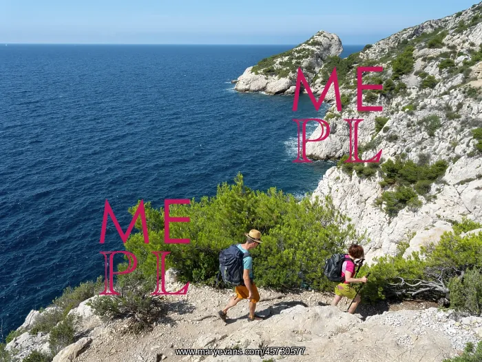 : Sentier des Douaniers, Cote Bleue, Provence, France : Sentier des Douaniers, Cote Bleue, Provence, France