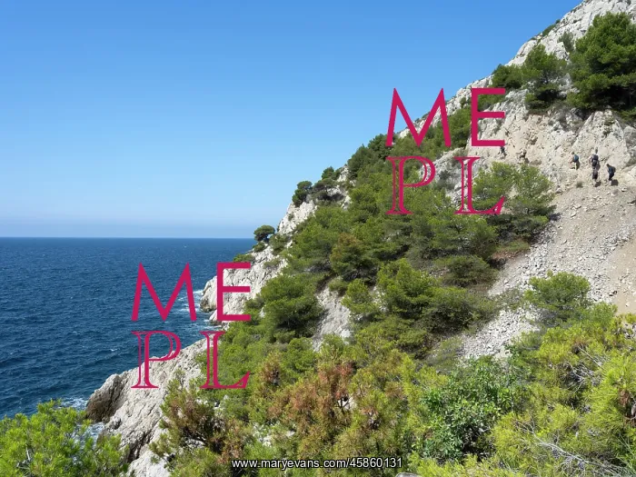 : Sentier des Douaniers, Cote Bleue, Provence, France : Sentier des Douaniers, Cote Bleue, Provence, France