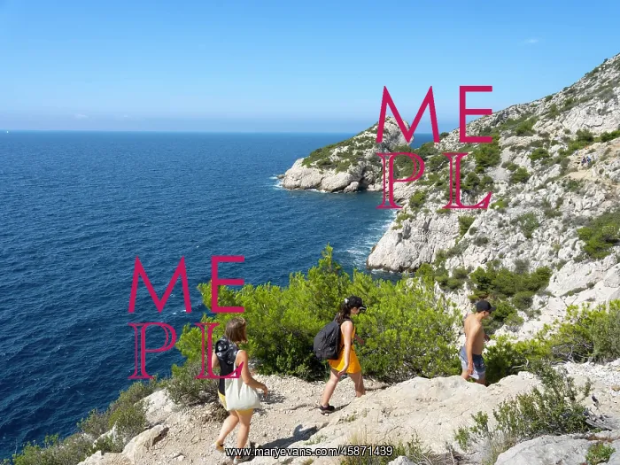 : Sentier des Douaniers, Cote Bleue, Provence, France : Sentier des Douaniers, Cote Bleue, Provence, France