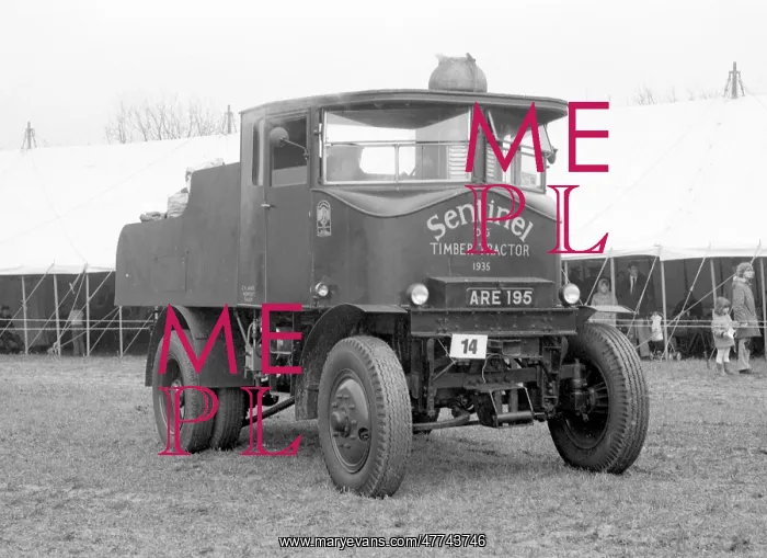: Sentinel DG4 Timber Tractor ARE195 : Sentinel DG4 Timber Tractor ARE195