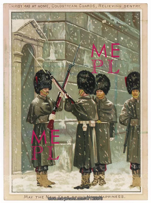 : A sentry being relieved (Coldstream Guards) : A sentry being relieved (Coldstream Guards)