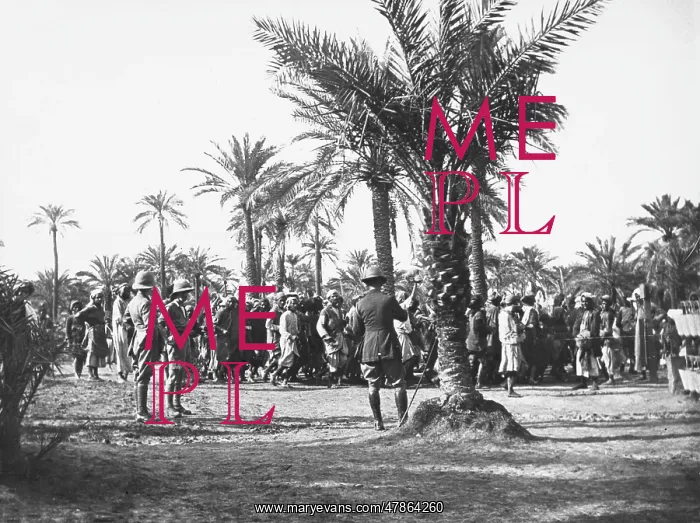  : Senussi prisoners WWI
