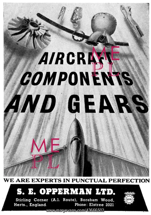: S.E.Opperman Aircraft Gears & Component Manufacturers : S.E.Opperman Aircraft Gears & Component Manufacturers