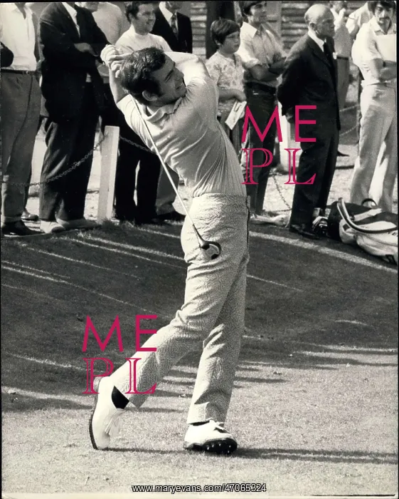 : Golf. Sep. 06, 1971 - Ryder Cup Golfers Practise : Golf. Sep. 06, 1971 - Ryder Cup Golfers Practise