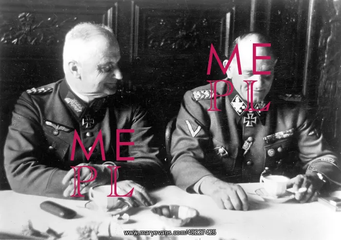 : Sepp Dietrich and General Haase : Sepp Dietrich and General Haase