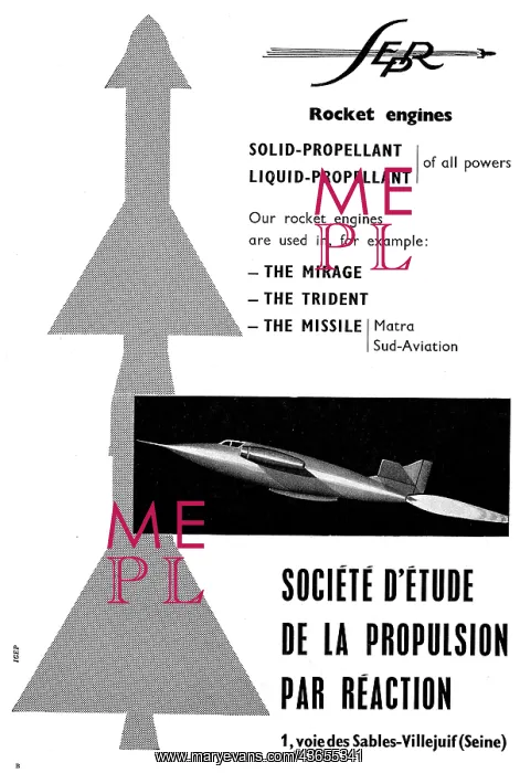 : SEPR Mirage The Trident Matra Missile : SEPR Mirage The Trident Matra Missile