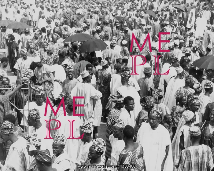 : September 1963 The First Republic Crowds at Lagos rally : September 1963 The First Republic Crowds at Lagos rally