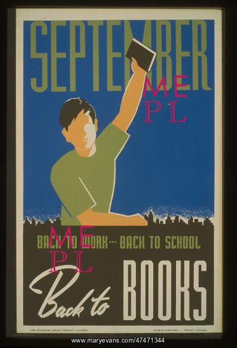: September. Back to work - back to school, back to books : September. Back to work - back to school, back to books