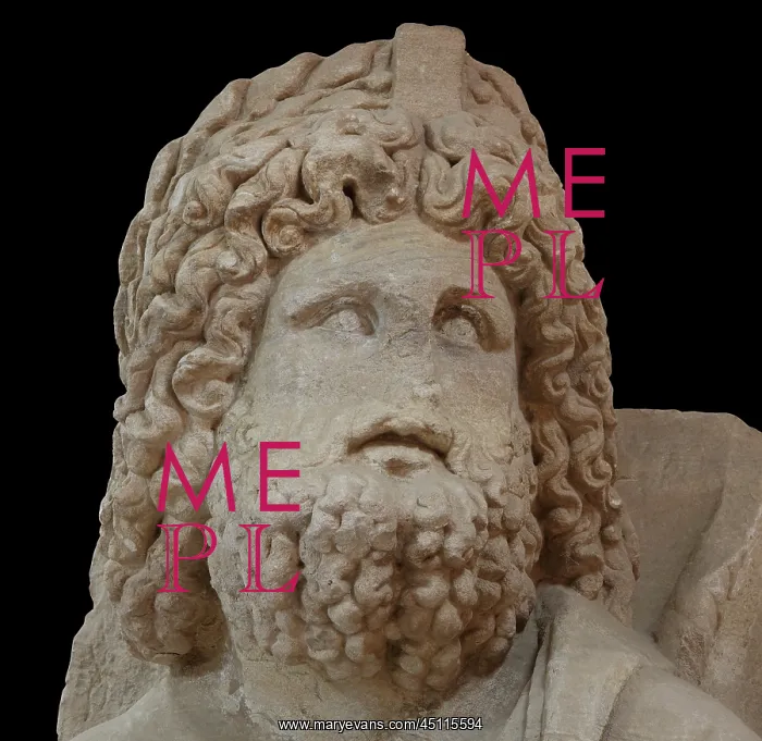 : Serapis statue, Petra Archaeological Museum, Petra, Jordan : Serapis statue, Petra Archaeological Museum, Petra, Jordan