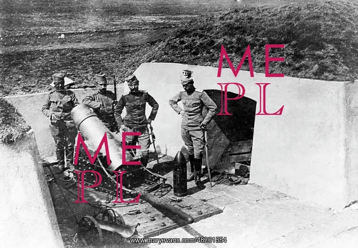 : Serbian heavy gun, 1915 : Serbian heavy gun, 1915