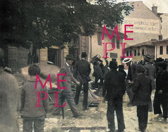 : Serbian houses attacked : Serbian houses attacked