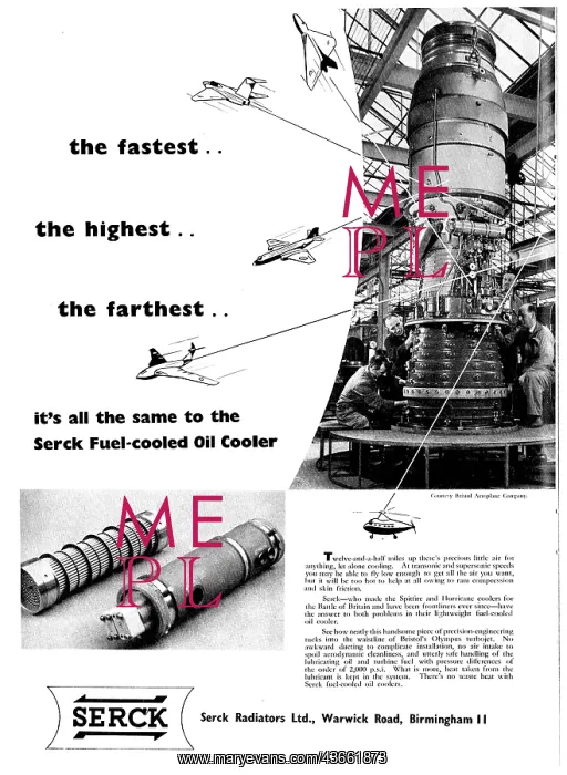 : Serck Fuel-Cooled Oil Cooler : Serck Fuel-Cooled Oil Cooler