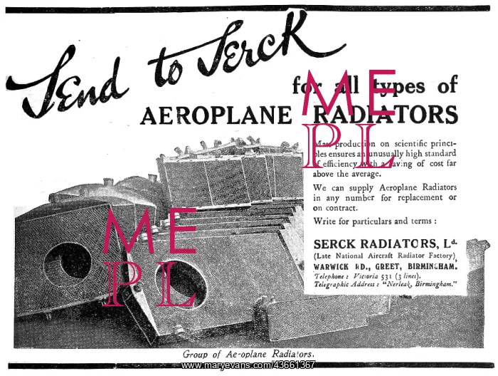  : Serck Radiators 1920
