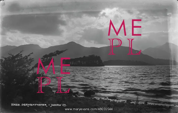 : Serene View of Derwentwater : Serene View of Derwentwater