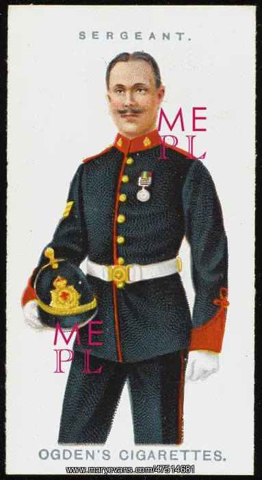 : SERGEANT. A Sergeant from the Royal Army Medical Corps : SERGEANT. A Sergeant from the Royal Army Medical Corps