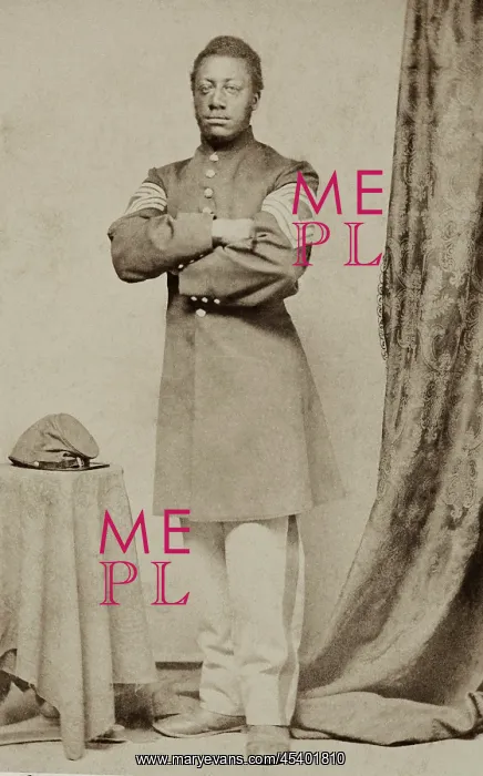 : Sergeant Lewis Henry Douglass (oldest son of Frederick : Sergeant Lewis Henry Douglass (oldest son of Frederick