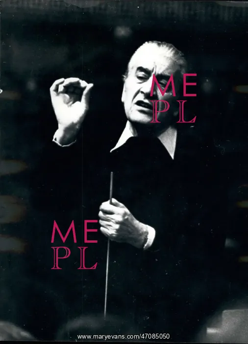 : Sergiu Celibidache, Romanian conductor : Sergiu Celibidache, Romanian conductor