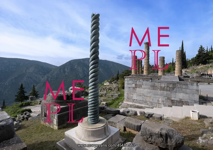 : Serpent Column, Delphi, Greece : Serpent Column, Delphi, Greece