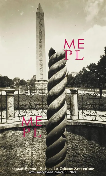 : Serpentine Column and Theodosius Obelisk : Serpentine Column and Theodosius Obelisk