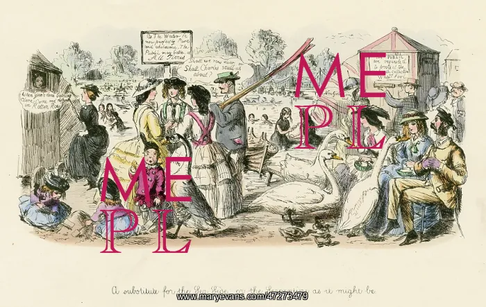  : SERPENTINE SCENE 1858