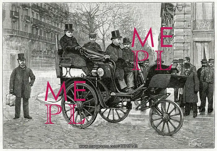: Serpoller's steam car 1891 : Serpoller's steam car 1891
