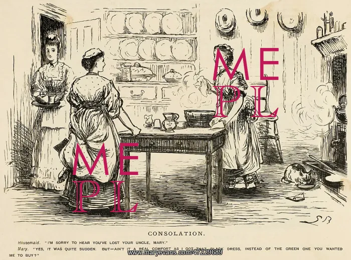 : SERVANTS IN KITCHEN : SERVANTS IN KITCHEN