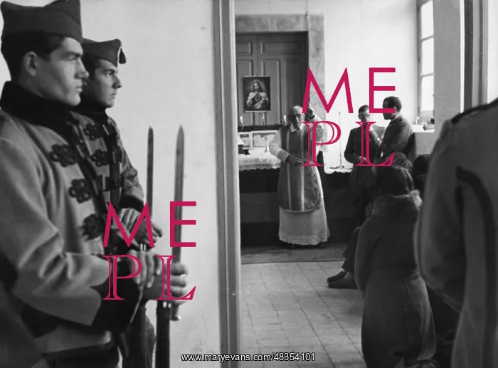 : Service for recruits in Salamanca, 1936 : Service for recruits in Salamanca, 1936