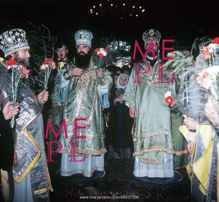 : Service in Trinity Lavra of St. Sergius, 1970 : Service in Trinity Lavra of St. Sergius, 1970