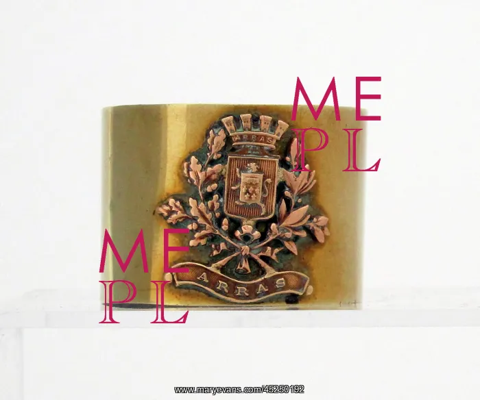  : Serviette ring with the Coat of Arms of Arras