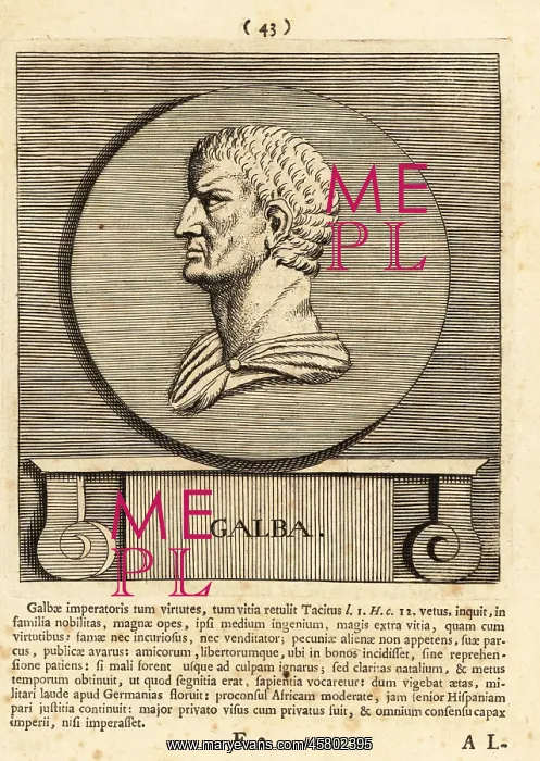 : Servius Galba, Roman emperor : Servius Galba, Roman emperor