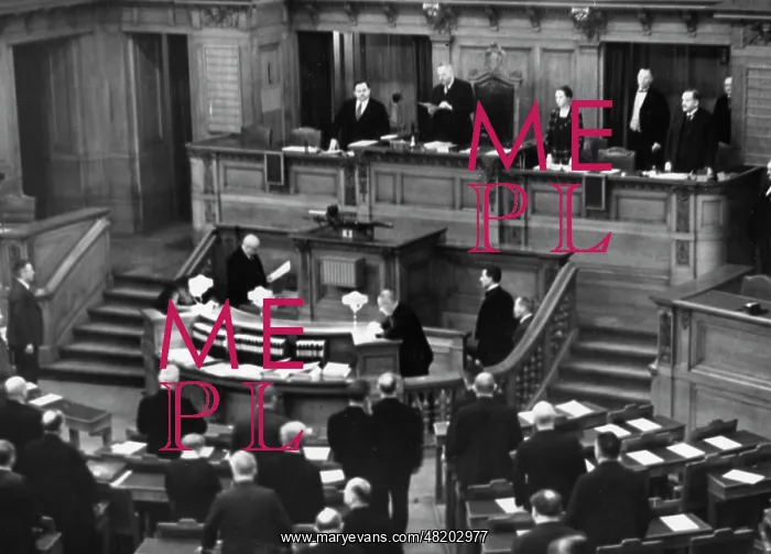 : Session of the Prussian Landtag, 1933 : Session of the Prussian Landtag, 1933
