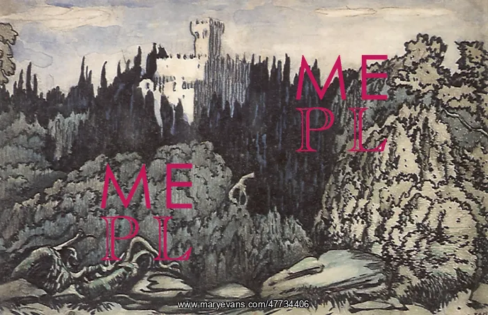  : Set design by Bakst for Sleeping Beauty