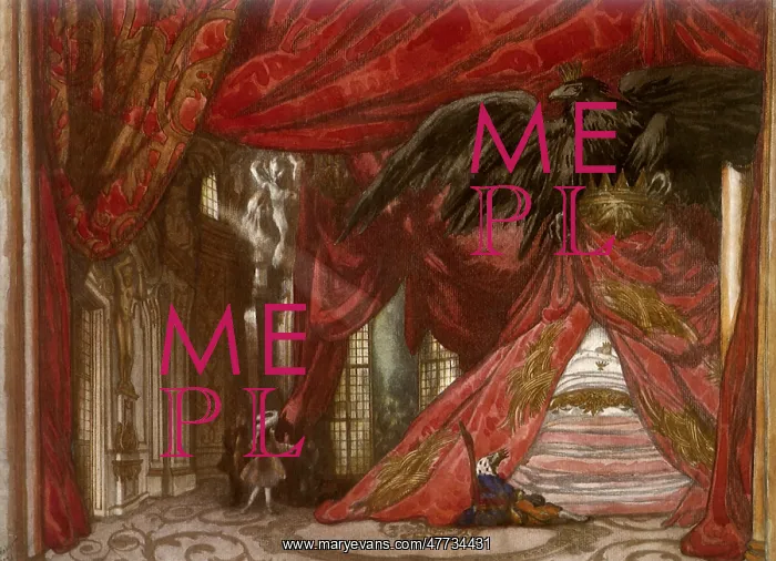  : Set design by Bakst for Sleeping Beauty