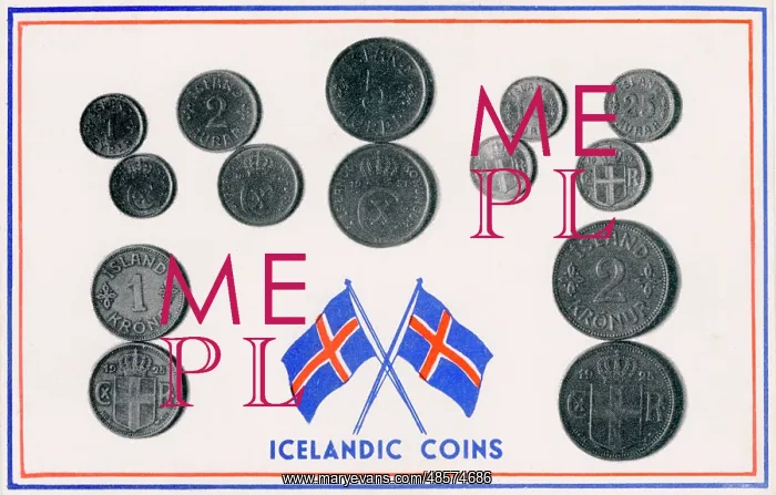 : Set of Icelandic coins : Set of Icelandic coins
