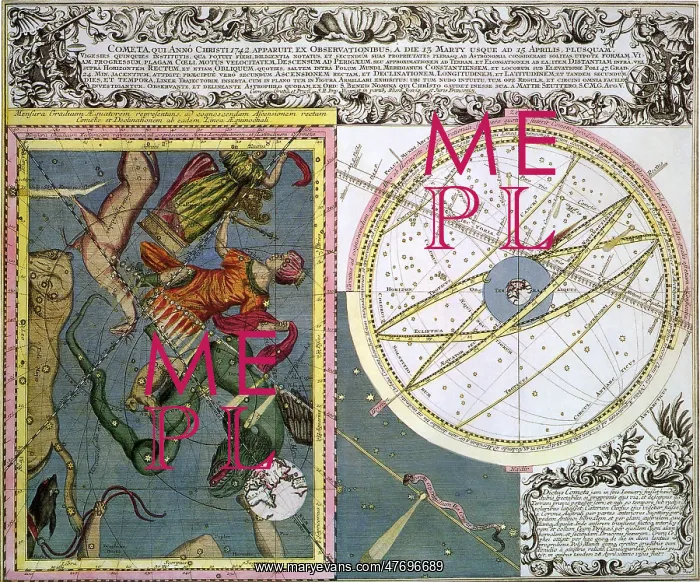 : Seutter: The Comet of 1742