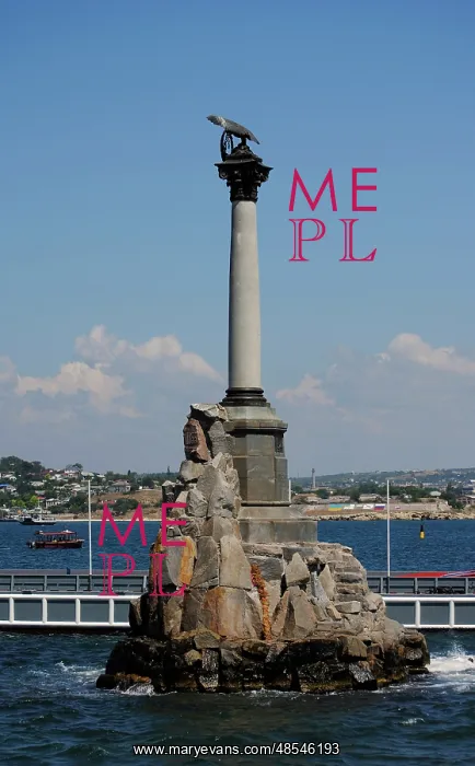 : Sevastopol. Monument to the Scuttled Ships : Sevastopol. Monument to the Scuttled Ships
