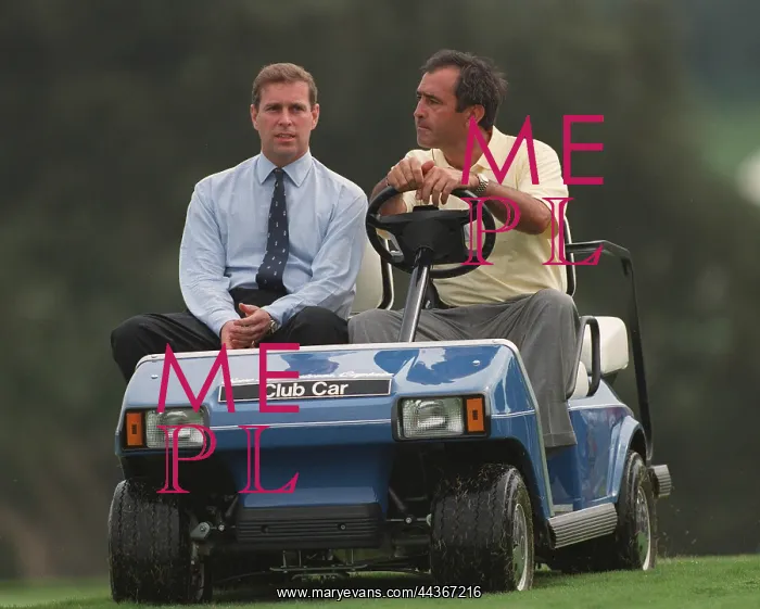 : Seve Ballesteros & Prince Andrew, Spain : Seve Ballesteros & Prince Andrew, Spain