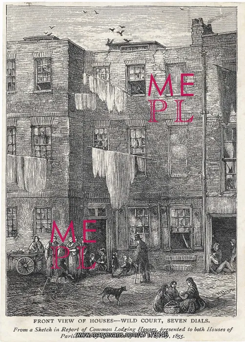 : Seven Dials - Slums - 1855 : Seven Dials - Slums - 1855