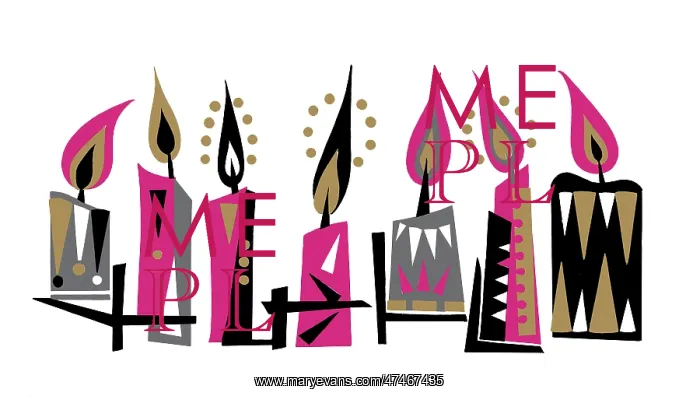 : Seven Lighted Candles : Seven Lighted Candles