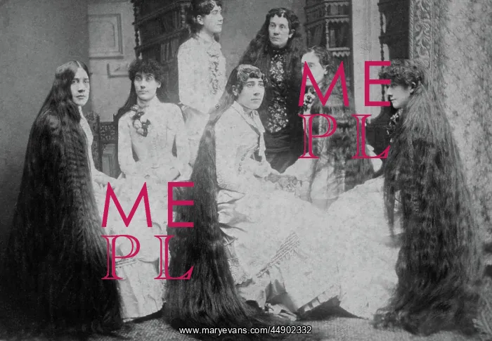 : Seven Sutherland Sisters Singing Group Women with Bizarre : Seven Sutherland Sisters Singing Group Women with Bizarre