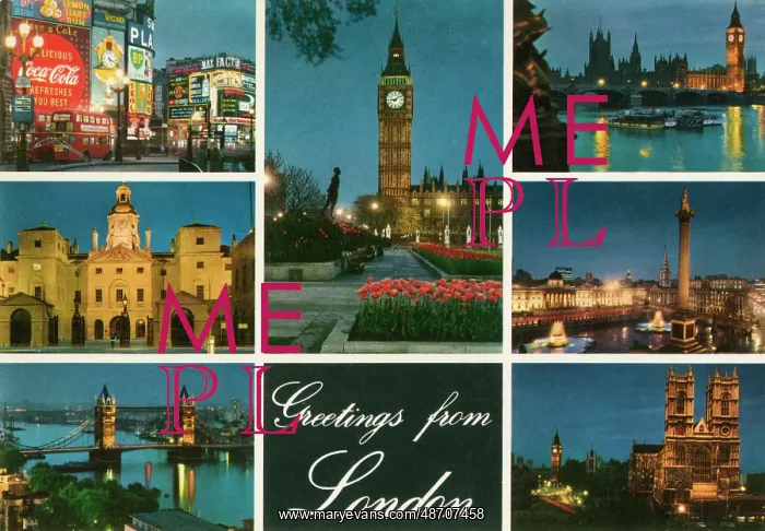  : Seven views, Greeting from London