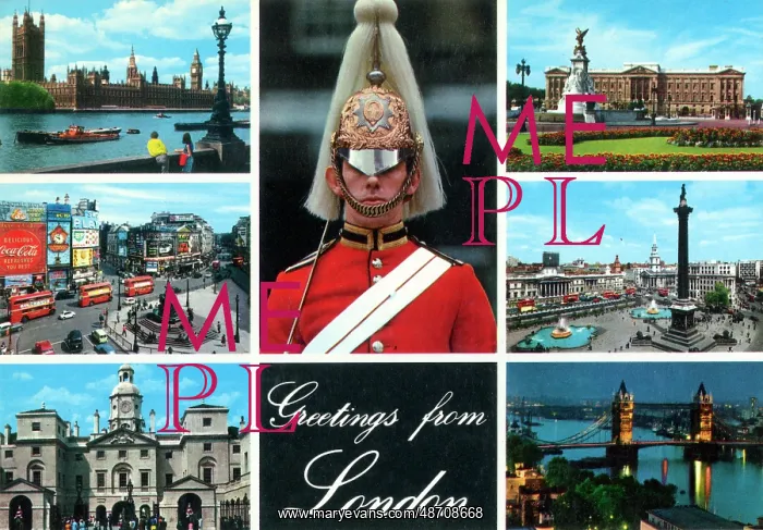 : Seven views, Greetings from London : Seven views, Greetings from London