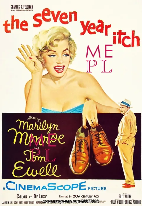 : The Seven Year Itch a 1955 romantic comedy American : The Seven Year Itch a 1955 romantic comedy American