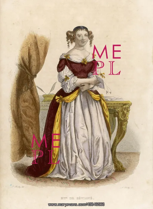 : Sevigne. Marie de Rabutin-Chantal marquise, known as Madame de Sevigne : Sevigne. Marie de Rabutin-Chantal marquise, known as Madame de Sevigne
