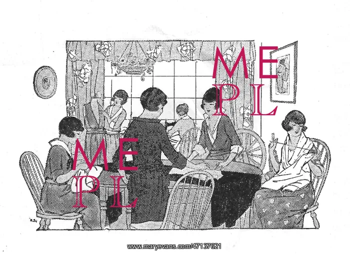 : Sewing party : Sewing party