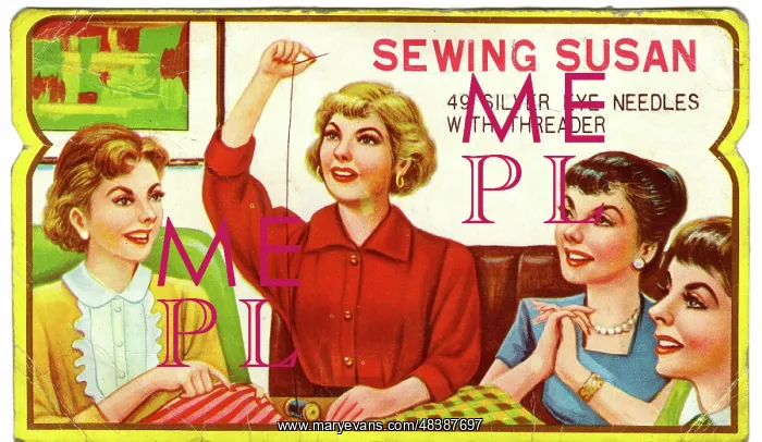  : Sewing Susan Needles and Threader