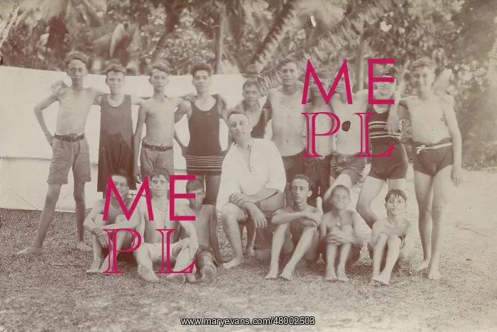 : Seychelles Scouts Bathing : Seychelles Scouts Bathing