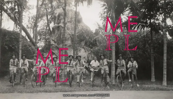  : Seychelles Scouts on Bicycles